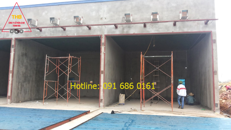 lò sấy gỗ 30 khối