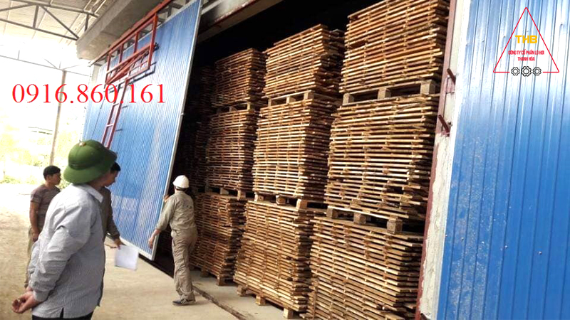 lắp đặt lò hơi sấy gỗ